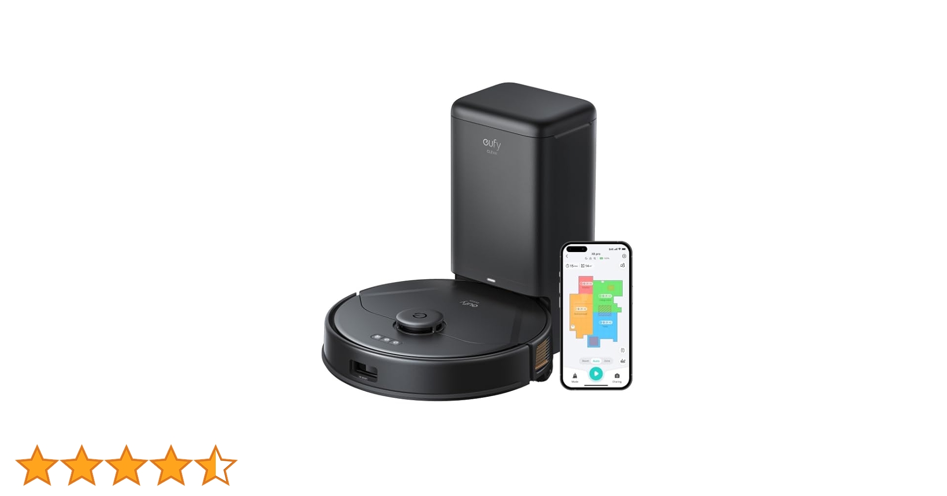 Anker Eufy Clean X8 Pro ゴミ収集ステーション付き Eufy Clean X8 Pro with Self-Empty Station | 驚くほど吸う